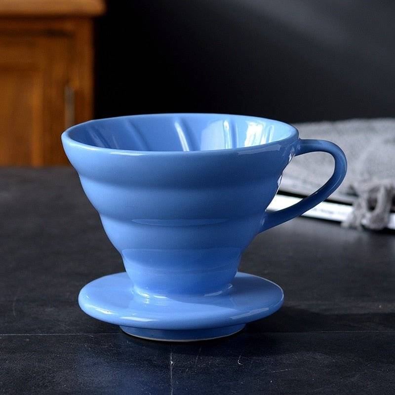 Coffee Dripper Hario V60 Style Drip Filter Cup Permanent Pour Over