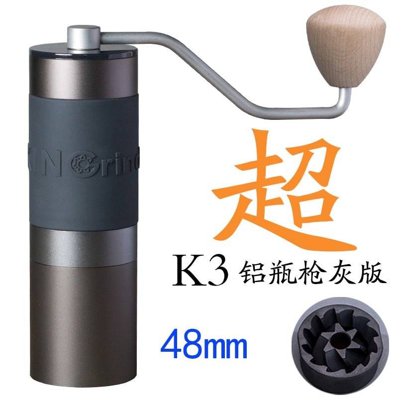 StepUP Coffee Manual Coffee Grinder Portable Mill – 38 mm & 48 mm Stainless Steel Burrs