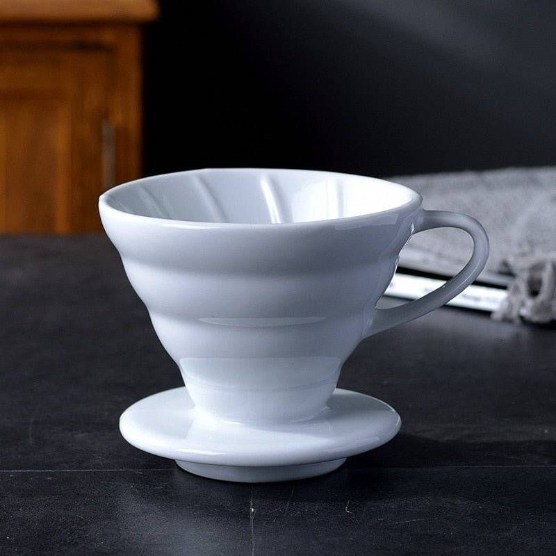 Coffee Dripper Hario V60 Style Drip Filter Cup Permanent Pour Over