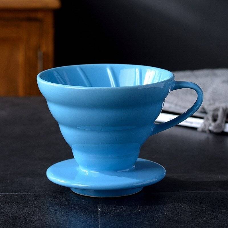 Coffee Dripper Hario V60 Style Drip Filter Cup Permanent Pour Over