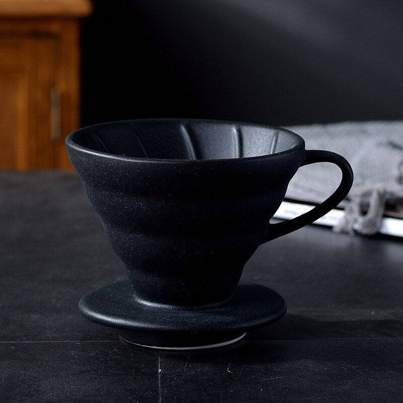 Coffee Dripper Hario V60 Style Drip Filter Cup Permanent Pour Over