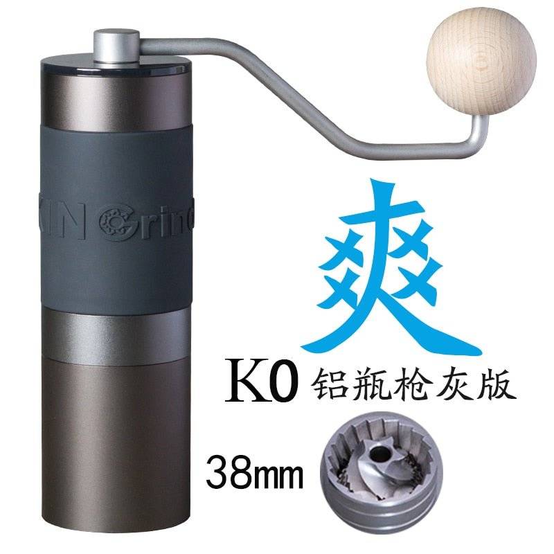 StepUP Coffee Manual Coffee Grinder Portable Mill – 38 mm & 48 mm Stainless Steel Burrs